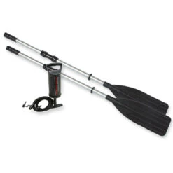 BATEAU GONFLABLE INTEX EXCURSION 4 + 2 AVIRONS + GONFLEUR -Nauti Games Boutique bateau gonflable intex excursion 4 2 avirons gonfleur 5