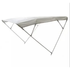 Bimini Alu Brossé 4 Arceaux - Blanc Occasion Orange Marine