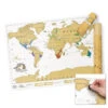 CARTE DU MONDE A GRATTER SCRATCH MAP ORIGINAL 25 CARTE DU MONDE A GRATTER SCRATCH MAP ORIGINAL -Nauti Games Boutique carte du monde a gratter scratch map original