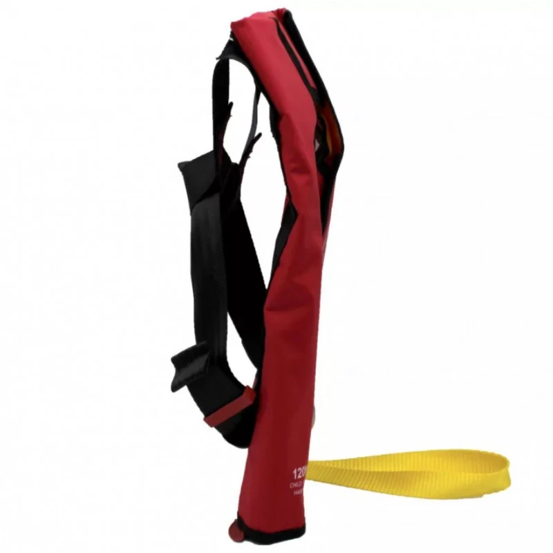 Gilet De Sauvetage Gonflable Enfant Automatique 120N Avec Harnais ESSENTIAL Rouge - ORANGEMARINE 3 Gilet De Sauvetage Gonflable Enfant Automatique 120N Avec Harnais ESSENTIAL Rouge - ORANGEMARINE – Image 3