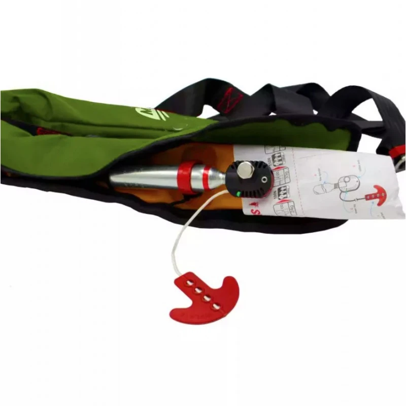 Gilet De Sauvetage Gonflable Manuel 170N ESSENTIAL Vert - ORANGEMARINE 3 Gilet De Sauvetage Gonflable Manuel 170N ESSENTIAL Vert - ORANGEMARINE – Image 3