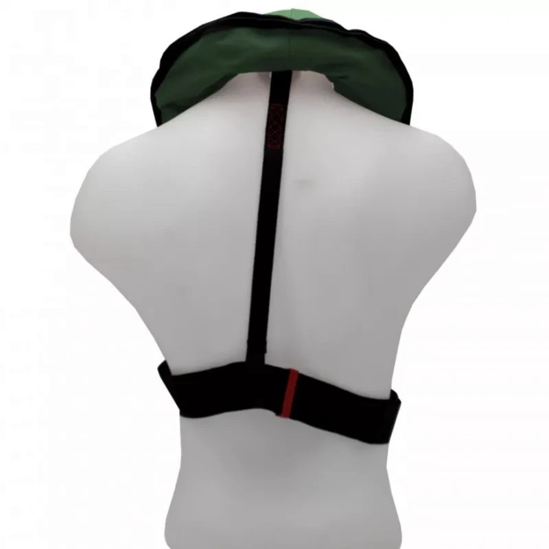 Gilet De Sauvetage Gonflable Manuel 170N ESSENTIAL Vert - ORANGEMARINE 4 Gilet De Sauvetage Gonflable Manuel 170N ESSENTIAL Vert - ORANGEMARINE – Image 4