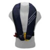 GILET DE SAUVETAGE GONFLABLE MANUEL ORANGE MARINE 170N AVEC HARNAIS ESSENTIAL NAVY -Nauti Games Boutique gilet de sauvetage gonflable manuel orange marine 170n avec harnais essential navy