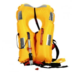 Gilet Gonflable ESSENTIAL ZIP Automatique Avec Harnais 170 N - Rouge -Nauti Games Boutique gilet gonflable essential zip automatique avec harnais 170 n rouge 8