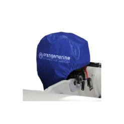 HOUSSE MOTEUR BATEAU BLEU ORANGEMARINE 110 X 40 X 30 Cm ( Hx L X L)