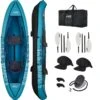 KAYAK GONFLABLE AQUA MARINA PURE AIR SPARKLE 2 PERSONNES -Nauti Games Boutique kayak gonflable aqua marina pure air 330