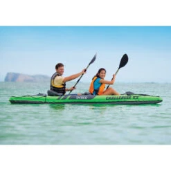 KAYAK GONFLABLE INTEX CHALLENGER K2 9 KAYAK GONFLABLE INTEX CHALLENGER K2 -Nauti Games Boutique kayak gonflable intex challenger k2 2