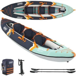 Kayak Gonflable Sevylor Kit Maui ( Nouveau Alameda) 2 Adultes 1 Enfant Avec 2 Pagaies Et Pompe 16 Kayak Gonflable Sevylor Kit Maui ( Nouveau Alameda) 2 Adultes 1 Enfant Avec 2 Pagaies Et Pompe -Nauti Games Boutique kayak gonflable sevylor kit maui 2 adultes 1 enfant avec 2 pagaies et pompe 2
