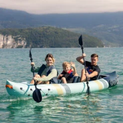 Kayak Gonflable Sevylor Toledo (nouveau Tahiti Plus Sevylor) 2 Adultes 1 Enfant -Nauti Games Boutique kayak gonflable sevylor toledo 2 adultes 1 enfant 10