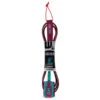 LEASH DE SUP HOWZIT BORDEAUX/TURQUOISE 4 LEASH DE SUP HOWZIT BORDEAUX/TURQUOISE -Nauti Games Boutique leash de sup howzit bordeaux turquoise