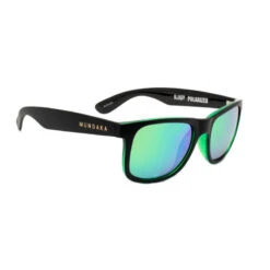 Lunettes De Soleil Mundaka Bloody Black / Green