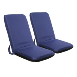 PACK 2 SIEGES INCLINABLES AUTOPORTANTS BLEU - KACTUS