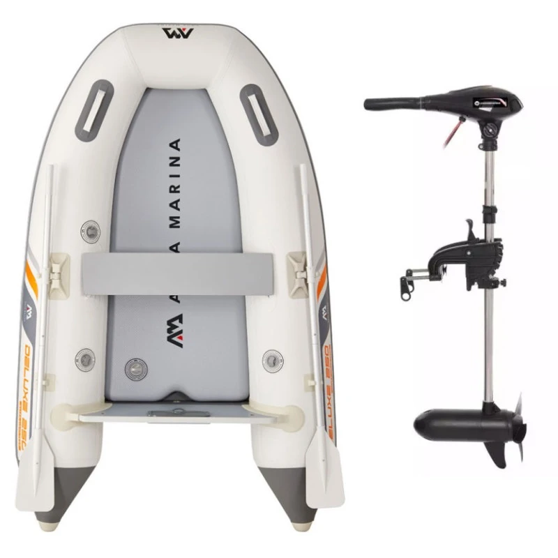 Pack Annexe Gonflable 2.5M + Moteur électrique 55LBS 2 Pack Annexe Gonflable 2.5M + Moteur électrique 55LBS – Image 2