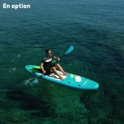 PACK COMPLET PADDLE KAYAK GONFLABLE AIRGLISS MOON 11.0 JUSQU'A 2 PERSONNES (max. 170kg) -Nauti Games Boutique pack complet paddle kayak gonflable airgliss moon 110 jusqu a 2 personnes max 170kg 4