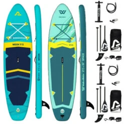 Pack De 2 Paddle Gonflable WOW SPACE 12.0 Et Airgliss MOON 11.0