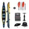 PACK KAYAK GONFLABLE AQUA MARINA TOMAHAWK AIR-K 2P + 2 PAGAIES 12 PACK KAYAK GONFLABLE AQUA MARINA TOMAHAWK AIR-K 2P + 2 PAGAIES -Nauti Games Boutique pack kayak gonflable aqua marina tomahawk air k 2p 2 pagaies
