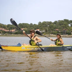 PACK KAYAK GONFLABLE AQUA MARINA TOMAHAWK AIR-K 2P + 2 PAGAIES -Nauti Games Boutique pack kayak gonflable aqua marina tomahawk air k 2p 2 pagaies 5