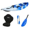 PACK KAYAK MARGOUILLET SIT ON TOP 1 PLACE ANGLER BLEU ET BLANC -Nauti Games Boutique pack kayak margouillet sit on top 1 place angler bleu et blanc
