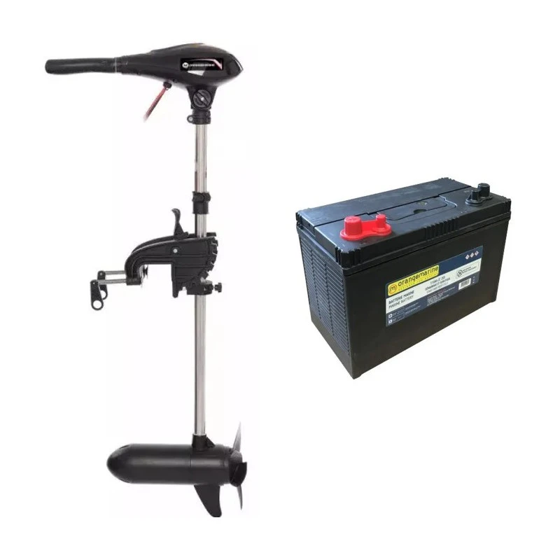 Pack Moteur électrique 45LBS + Batterie à Décharge Lente 75Ah 2 Pack Moteur électrique 45LBS + Batterie à Décharge Lente 75Ah – Image 2