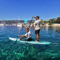 PACK Paddle Kayak Gonflable Wow Crossover 240 Double Chambre 11.6 -Nauti Games Boutique pack paddle kayak gonflable wow crossover 240 double chambre 116 3