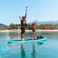 PADDLE GONFLABLE AIRGLISS MOON 11.0 JUSQU'A 2 PERSONNES (max. 170kg) -Nauti Games Boutique paddle gonflable airgliss moon 110 2