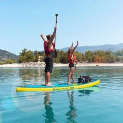 PACK PADDLE GONFLABLE AIRGLISS SUN 11.0 JUSQU'A 2 PERSONNES (max. 170kg) -Nauti Games Boutique paddle gonflable airgliss sun 110 2