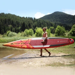 PADDLE GONFLABLE AQUA MARINA RACE 14.0 16 PADDLE GONFLABLE AQUA MARINA RACE 14.0 -Nauti Games Boutique paddle gonflable aqua marina race 140 2022 3