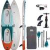 Paddle Kayak Gonflable Aqua Marina Cascade 13.2 2p -Nauti Games Boutique paddle kayak gonflable aqua marina cascade 132 2p
