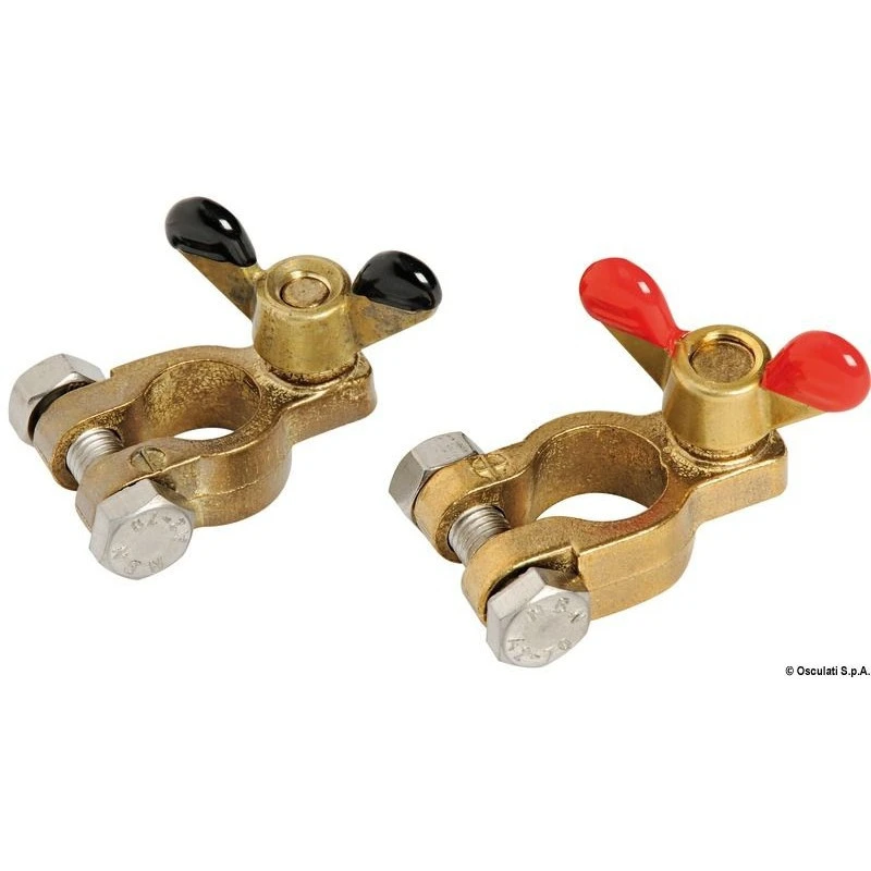 Paire De Cosses En Bronze Pour Batteries 1 Paire De Cosses En Bronze Pour Batteries