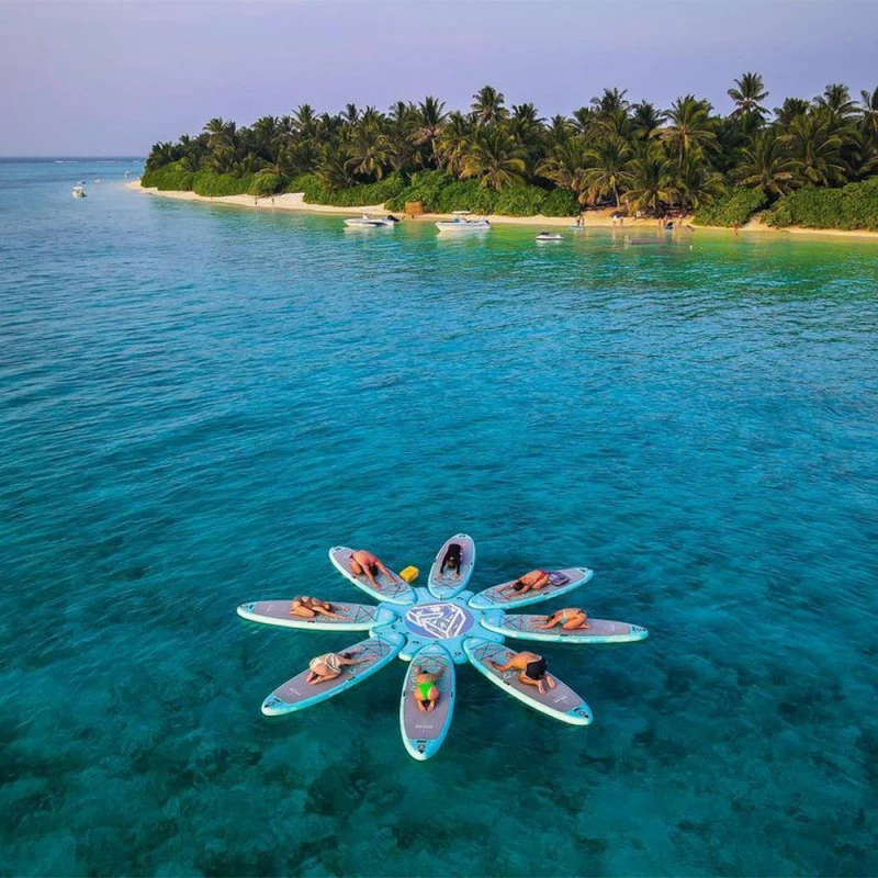 PLATEFORME YOGA GONFLABLE AQUA MARINA YOGA DOCK 4 PLATEFORME YOGA GONFLABLE AQUA MARINA YOGA DOCK – Image 4