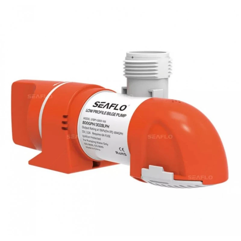 Pompe De Cale Automatique Low Profile 12 V - SEAFLO 1100 Gph 2 Pompe De Cale Automatique Low Profile 12 V - SEAFLO 1100 Gph – Image 2