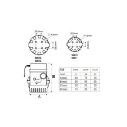 POMPE DE CALE IMMERGÉE NUOVA RADE 1000 GPH - 3785 L/h - 12V 7 POMPE DE CALE IMMERGÉE NUOVA RADE 1000 GPH - 3785 L/h - 12V -Nauti Games Boutique pompe de cale immergee nuova rade 1000 gph 3785 l h 12v 3