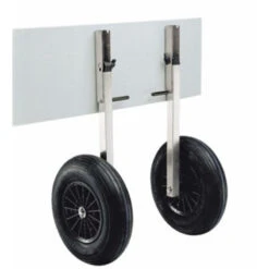 ROUES DE TRANSPORT SUR TUBE INOX PLASTIMO POUR ANNEXE -Nauti Games Boutique roues de transport sur tube inox plastimo pour annexe 1