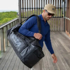 Sac Duffel Etanche 75l Noir Vaikobi -Nauti Games Boutique sac duffel etanche 75l noir vaikobi 2