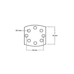 SUPPORT BOUÉE FER À CHEVAL GRAND MODÈLE -Nauti Games Boutique support bouee fer a cheval grand modele 2